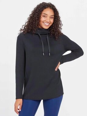 Spanx AirEssentials 'Got-Ya-Covered' Pullover in black sz XL